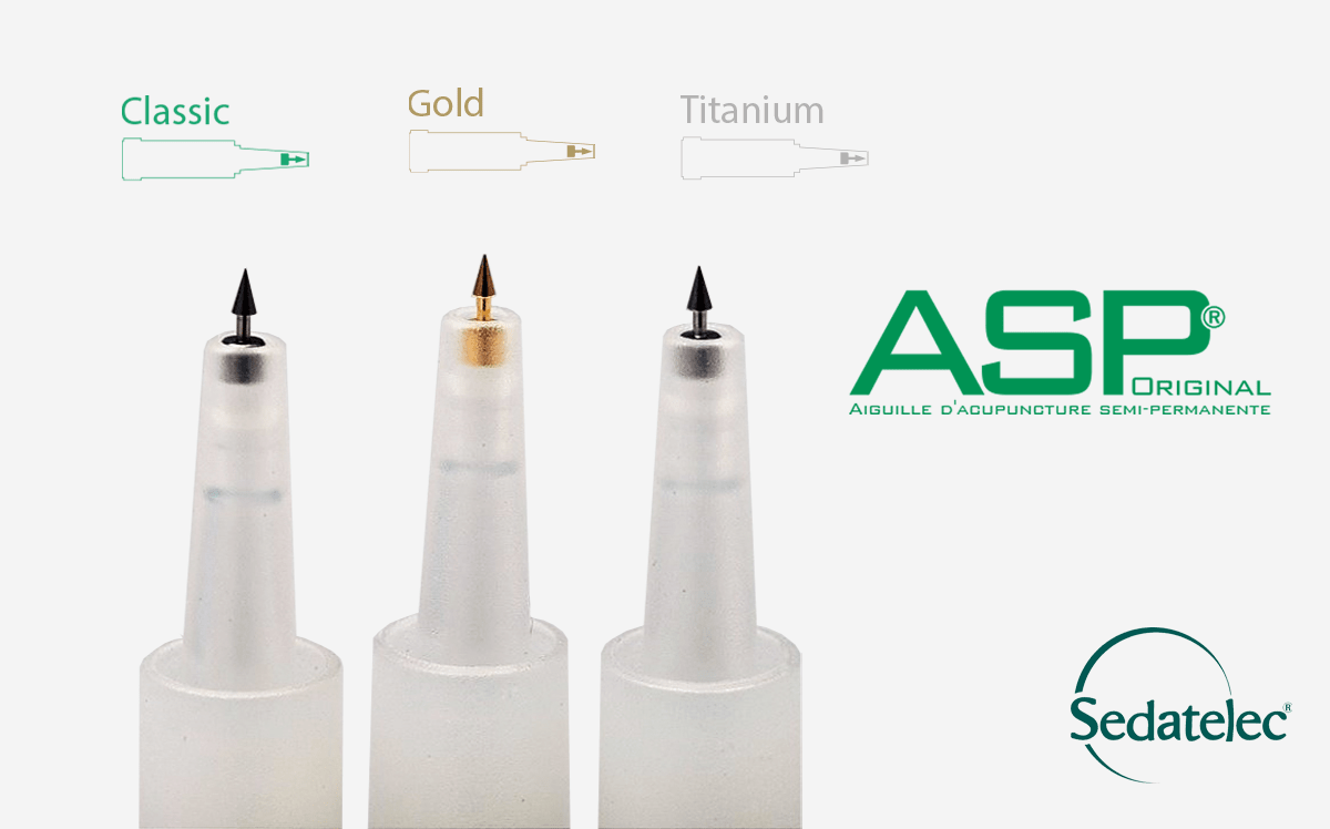 Asp aguja semipermanente sedatelec