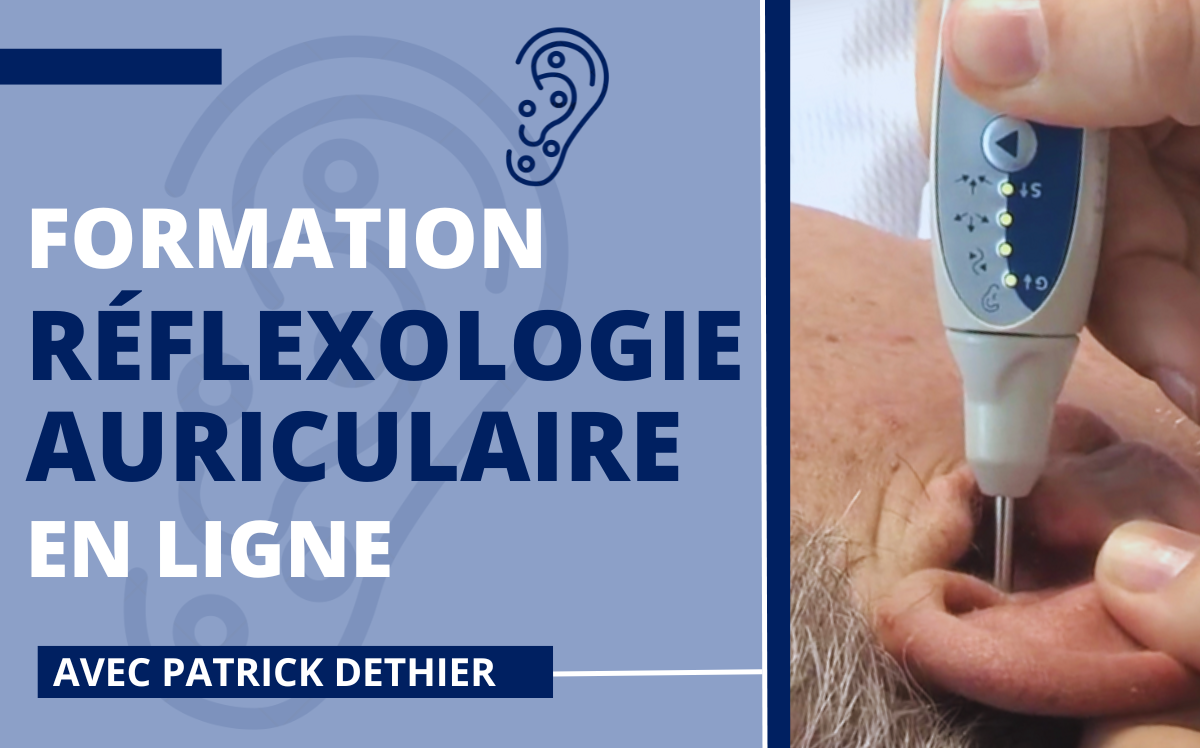 Lire la suite à propos de l’article Formation de Réflexologie Auriculaire en ligne par Patrick Dethier