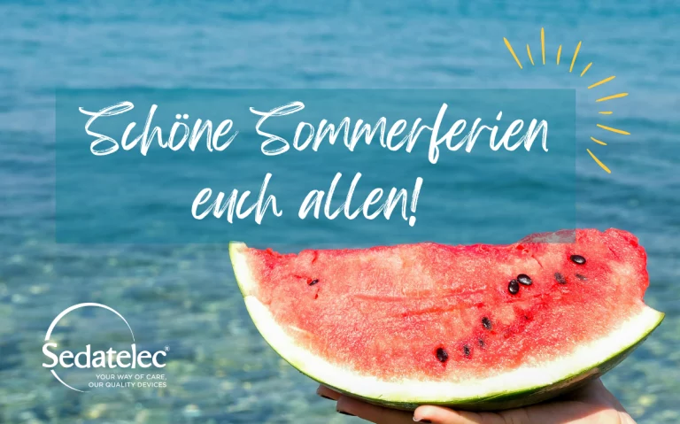 Sedatelec bleibt vom 3. August bis einschließlich 14. August 2026 geschlossen.