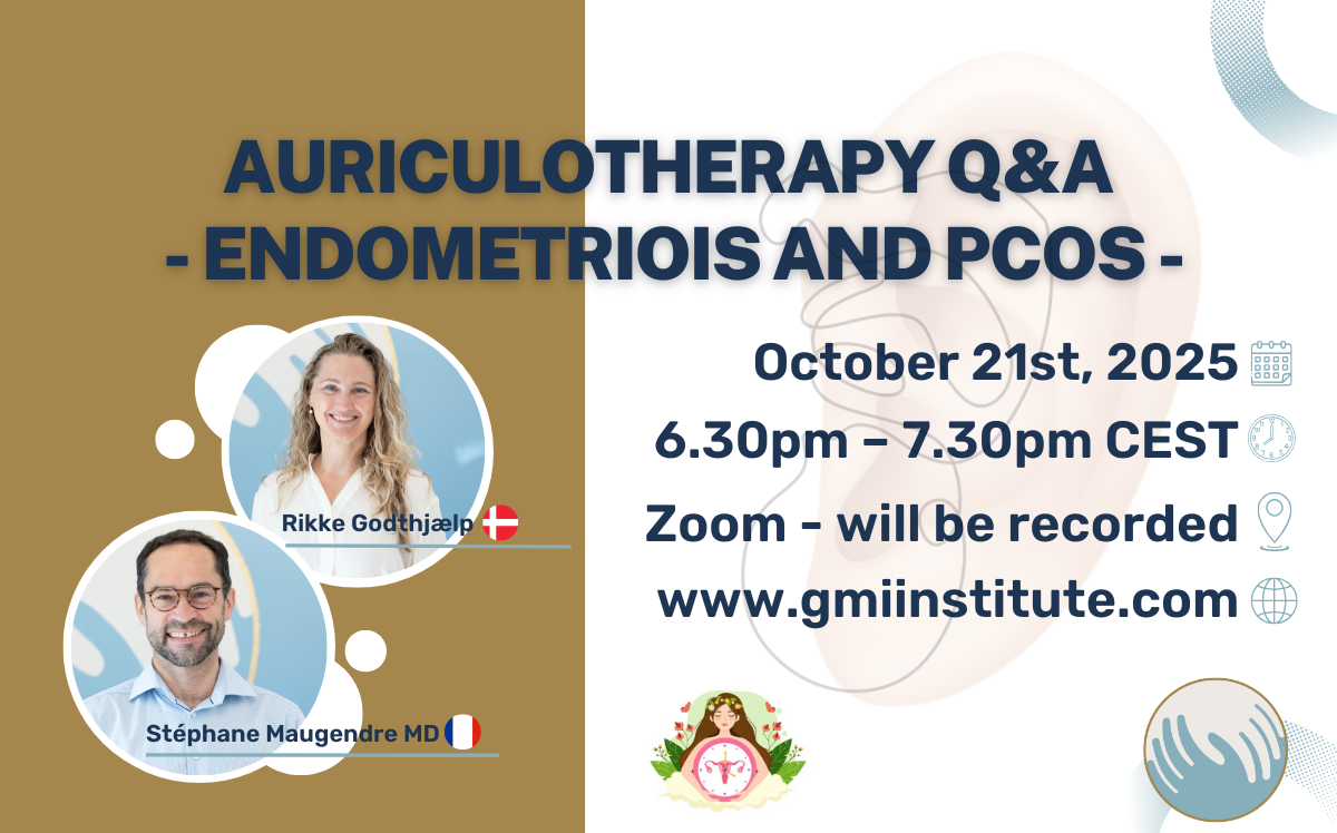 Lee más sobre el artículo Auriculotherapy Q&A session – Theme: Endometriosis and PCOS