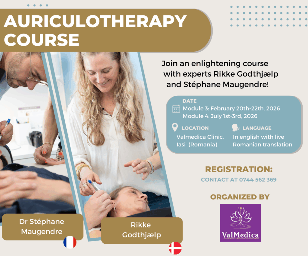 Join the renowed practitioner Rikke Godthjælp in Croatia to discover and learn Auriculotherapy acording to the french school.