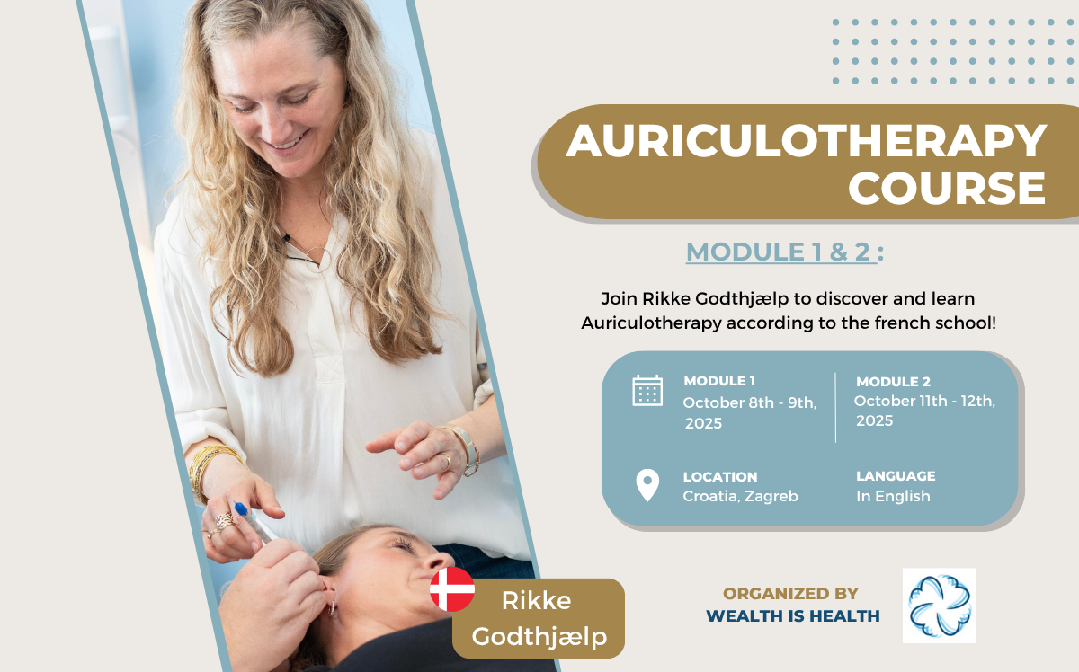 Lee más sobre el artículo English Auriculotherapy course in Croatia
