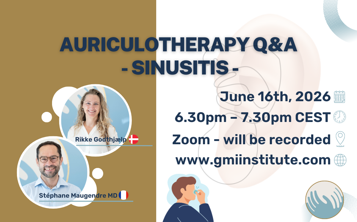 Read more about the article Auriculotherapy Q&A session – Theme: SINUSITIS