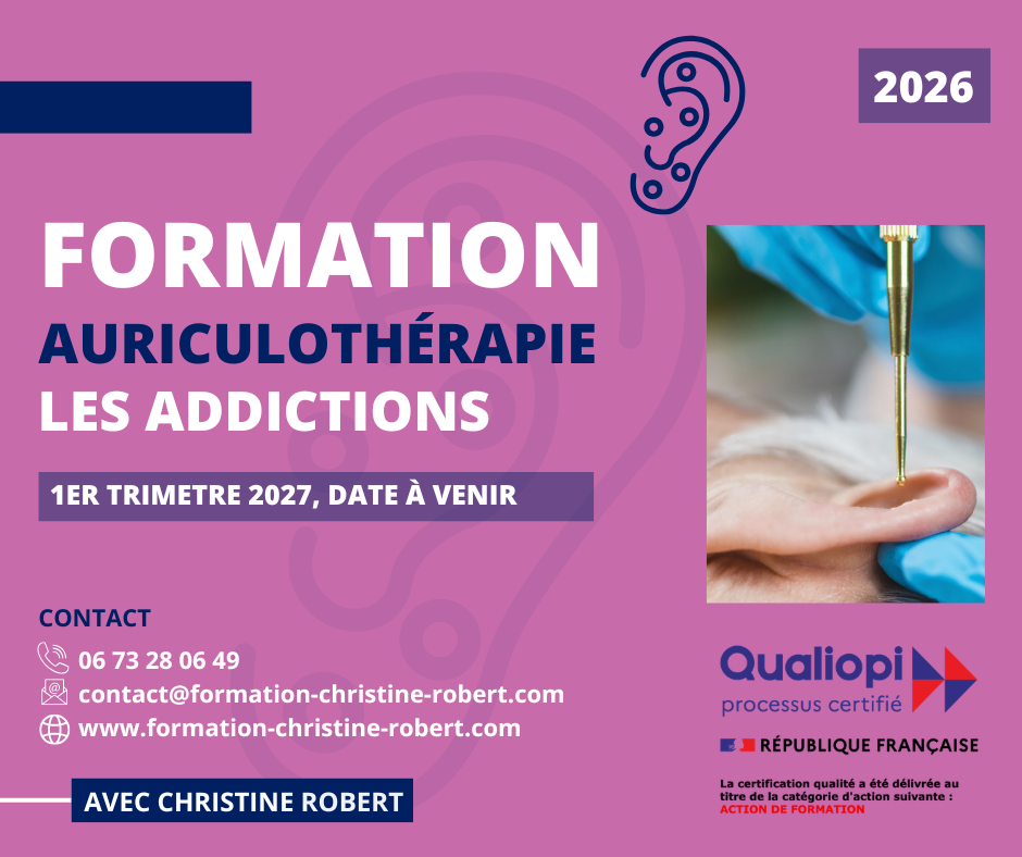 Formations 2026 en Auriculothérapie par Christine Robert