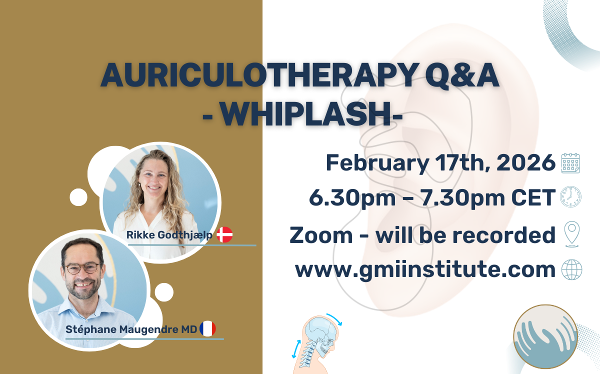 Read more about the article Auriculotherapy Q&A session – Theme: WHIPLASH