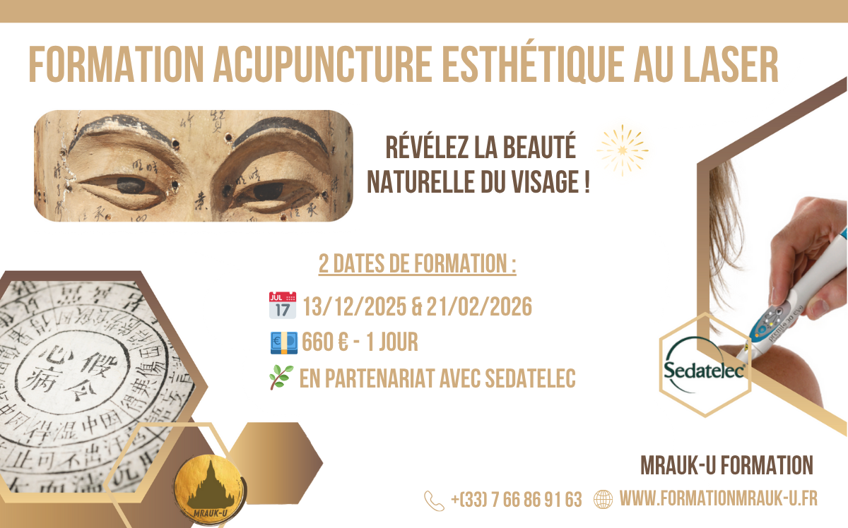 Lire la suite à propos de l’article Formation Acupuncture Esthétique au Laser