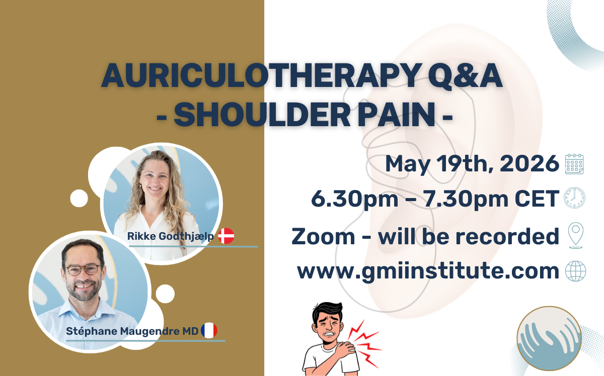 Read more about the article Auriculotherapy Q&A session – Theme: SHOULDER PAIN