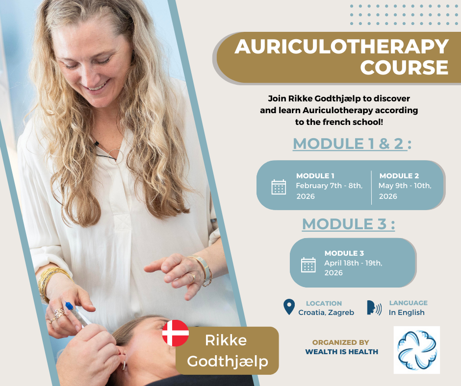 Auriculotherapy course in Croatia Module 1, 2, 3