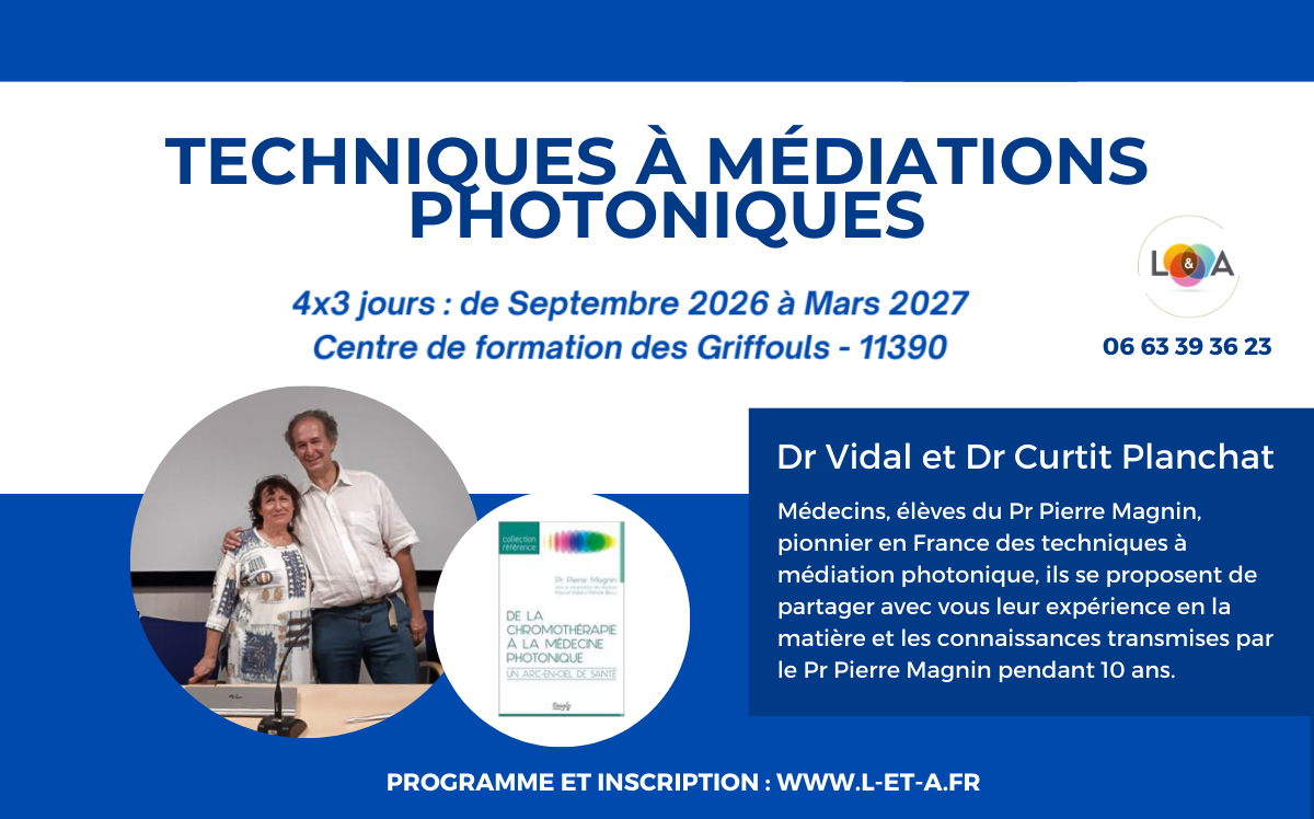 Lire la suite à propos de l’article Techniques à médiation Photonique – Dr Vidal et Dr Curtit Planchat