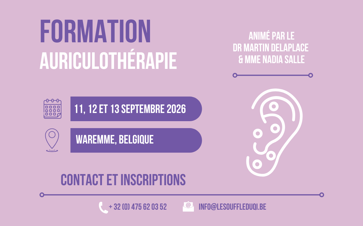 Lire la suite à propos de l’article Formation Auriculothérapie Belgique